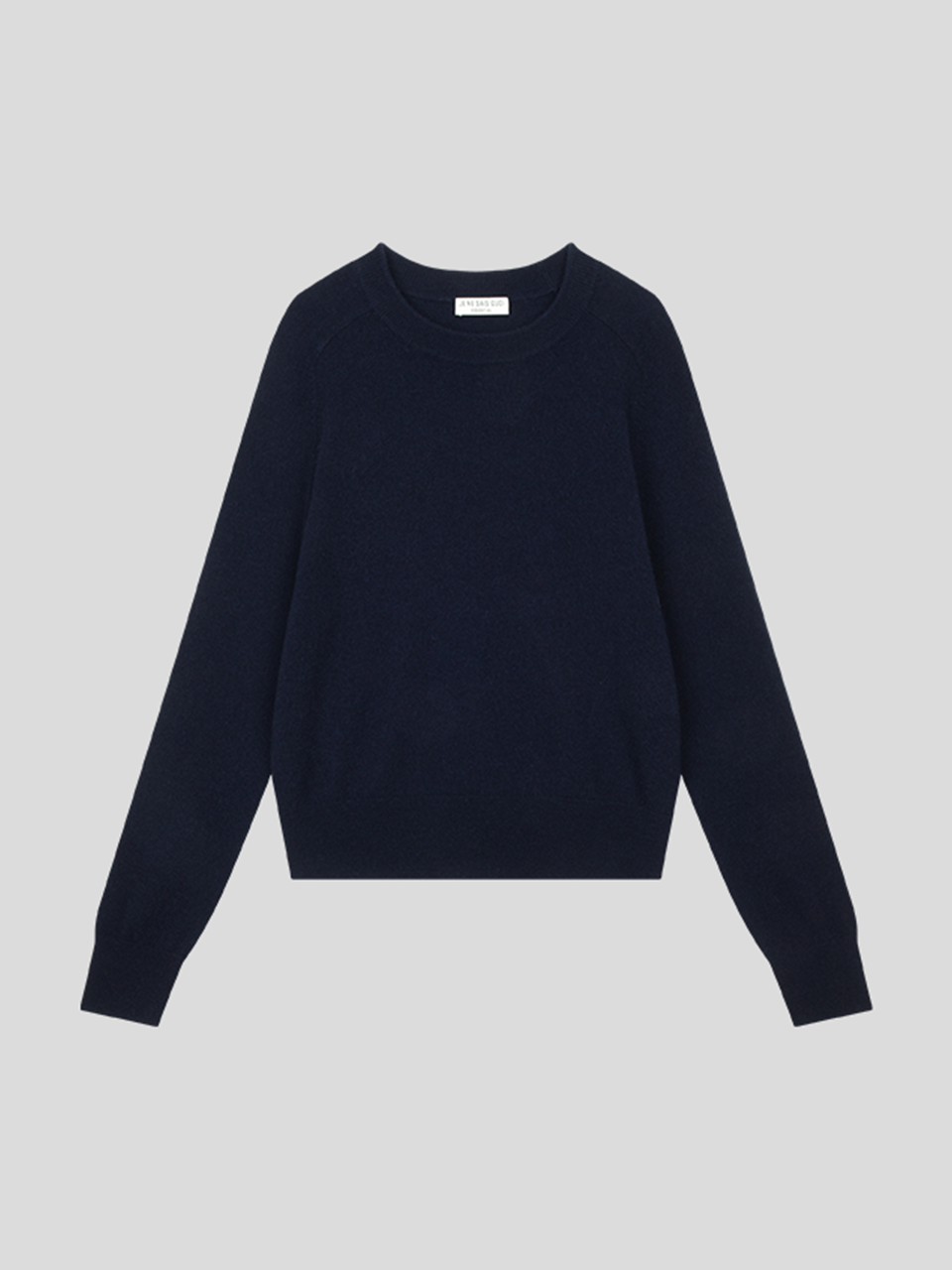 [NEW COLOR] CASHMERE BLEND PULLOVER_NAVY